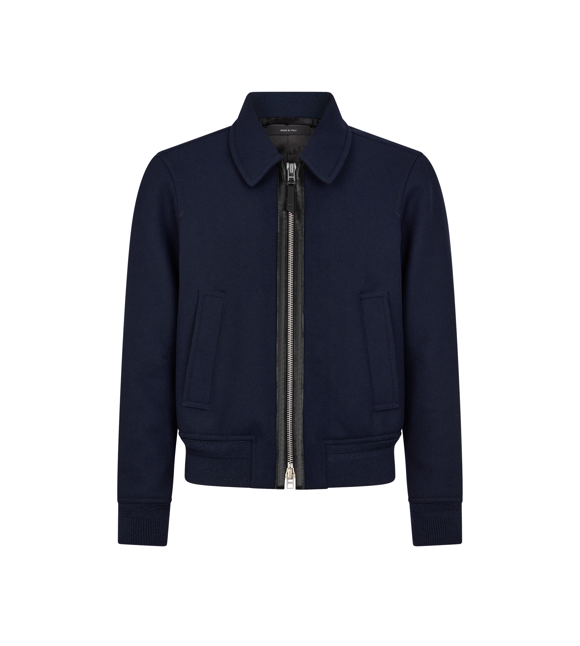 DOUBLE FACE TWILL COLLAR BLOUSON