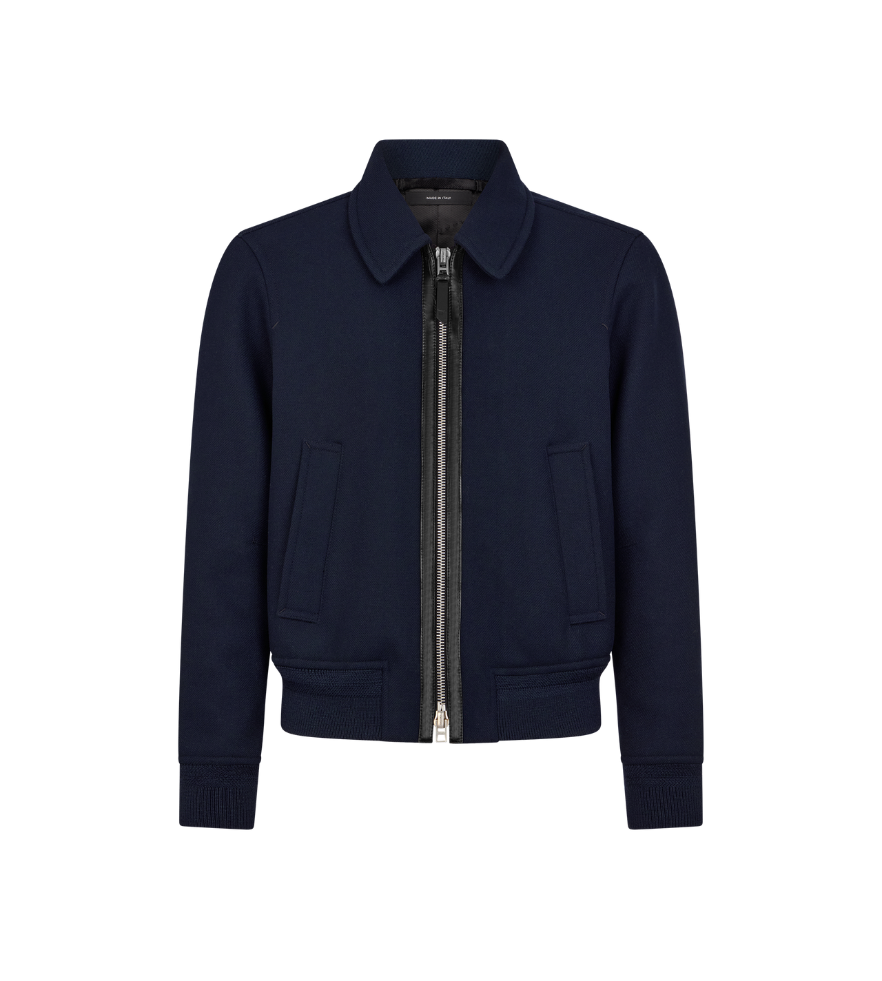 DOUBLE FACE TWILL COLLAR BLOUSON image number 0