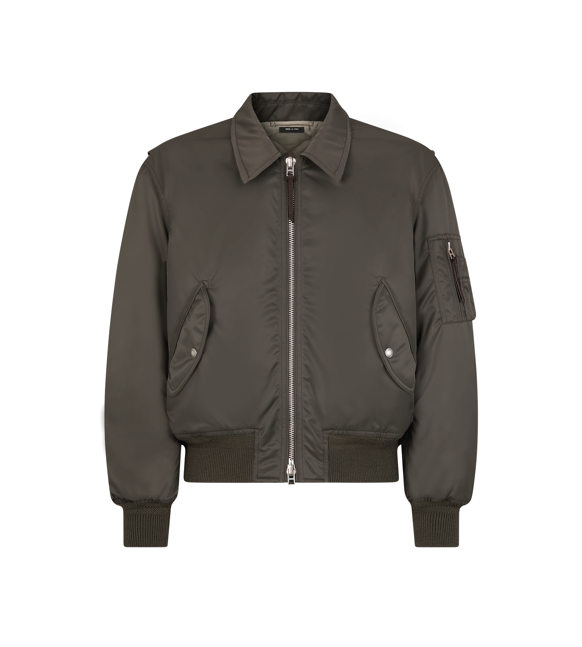 SATIN NYLON FLIGHT BOMBER | TOM FORD Fashion
