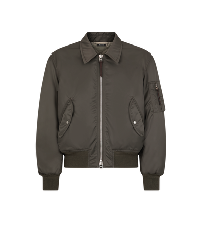 SATIN NYLON FLIGHT BOMBER image number 0