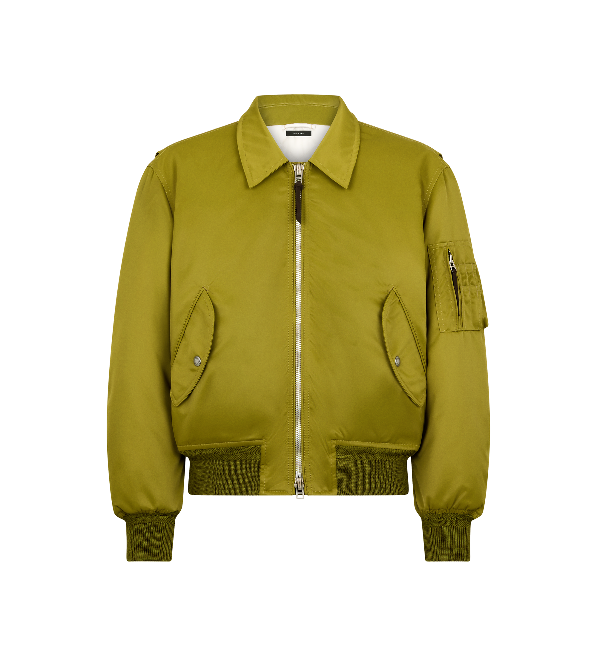 SATIN NYLON FLIGHT BOMBER