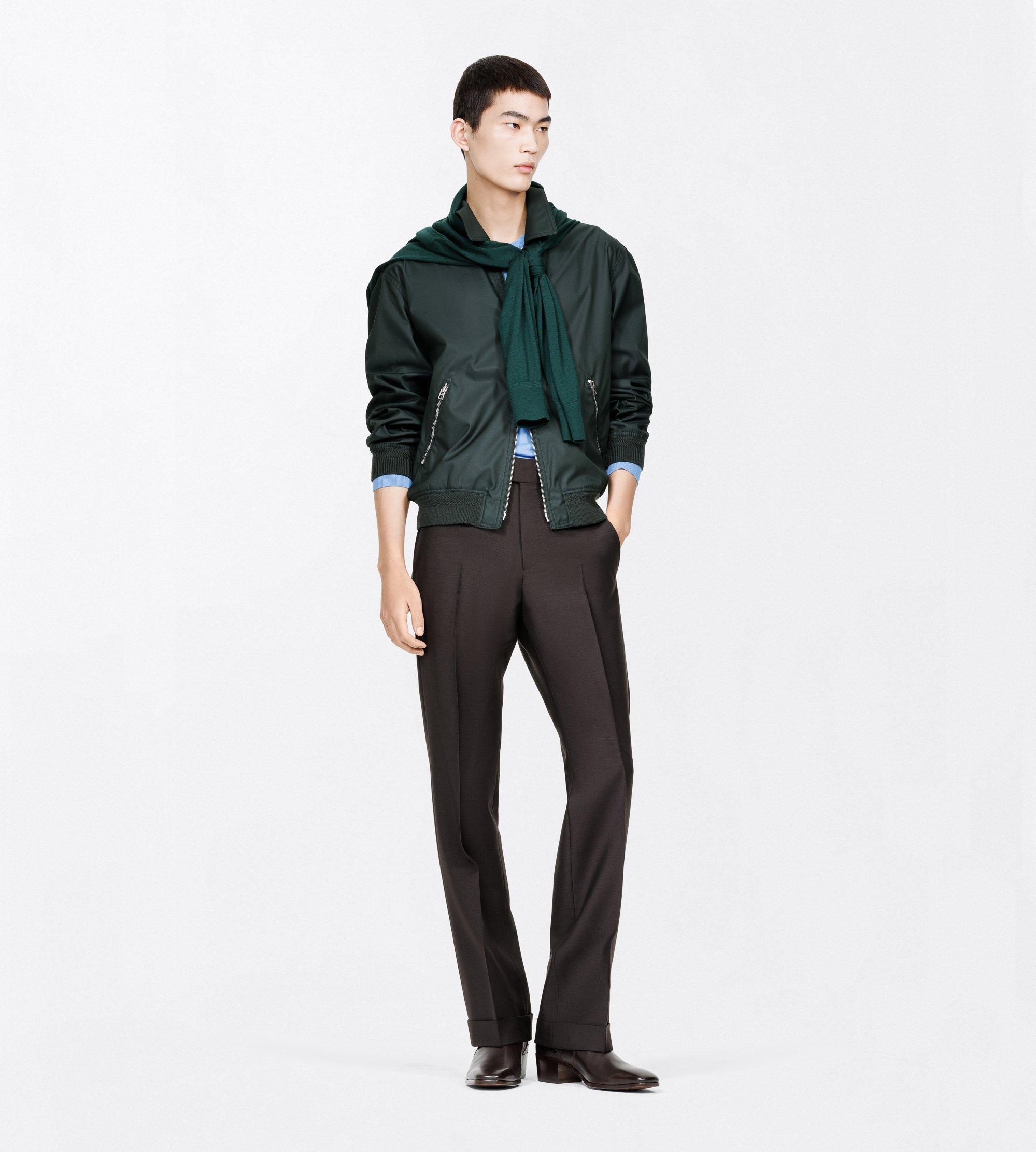 FINE TWILL COLLAR BLOUSON