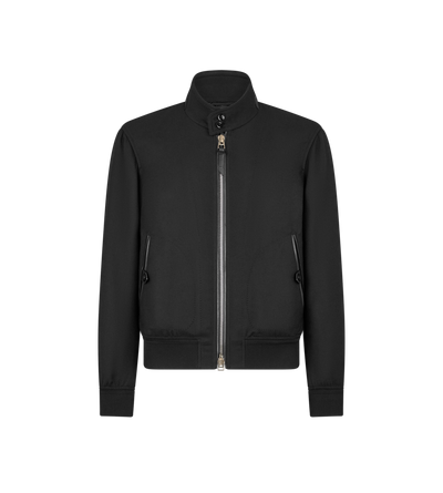 LIGHT WOOL DOUBLE SPLITTABLE HARRINGTON image number 0