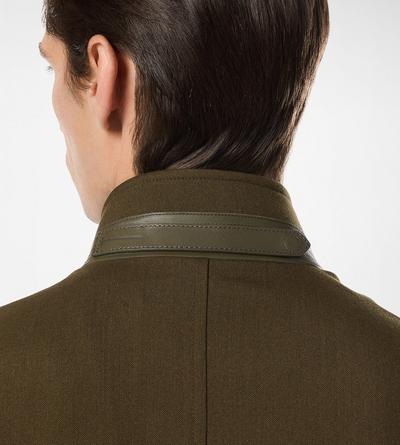 WOOL CASHMERE SILK REPS HARRINGTON image number 1