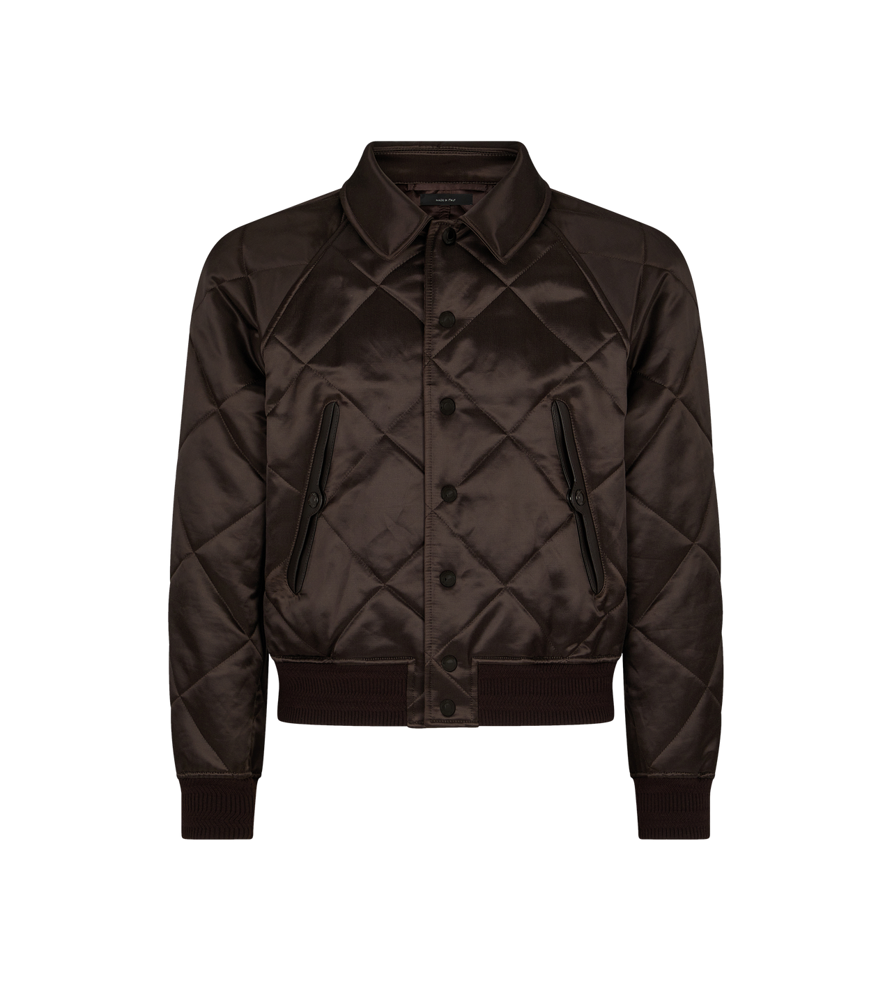 QUILTED SATIN RAGLAN BLOUSON image number 0