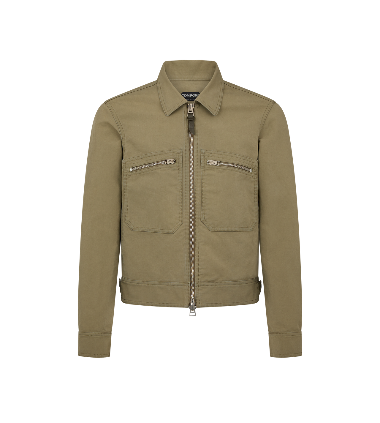 Cotton blouson jacket best sale