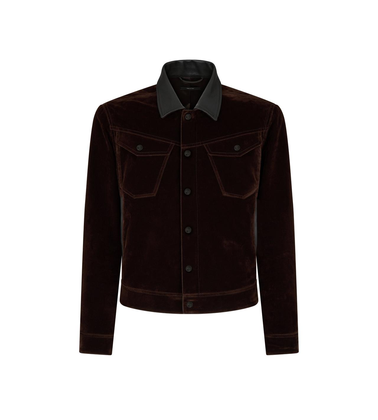 COMPACT LIGHT VELVET WESTERN JACKET image number 0