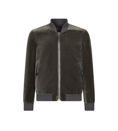 LIGHT VELVET BOMBER image number 0