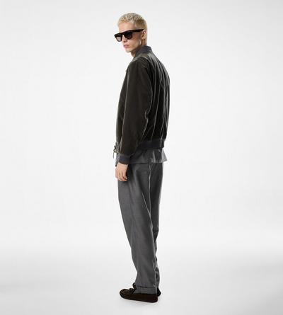 LIGHT VELVET BOMBER image number 2