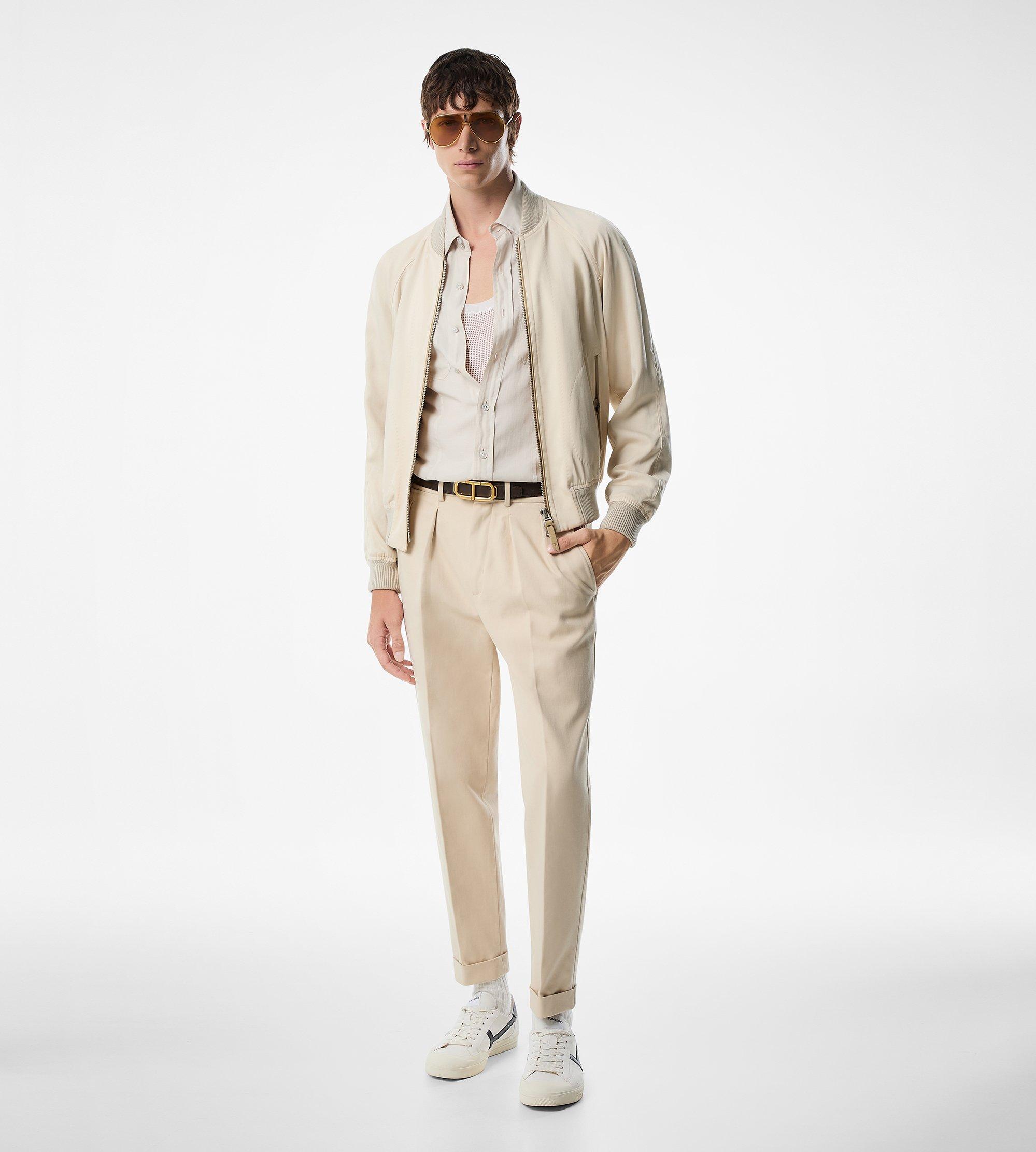 FLUID GABARDINE BOMBER | TOM FORD Fashion