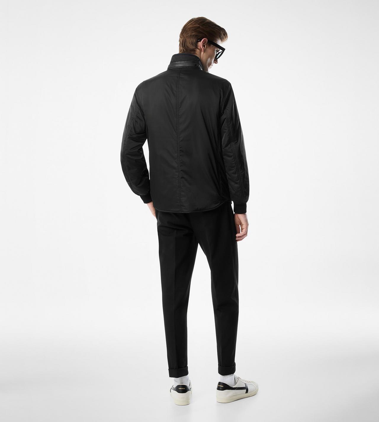 TECHNO SATIN LIGHT-FILL BLOUSON image number 2