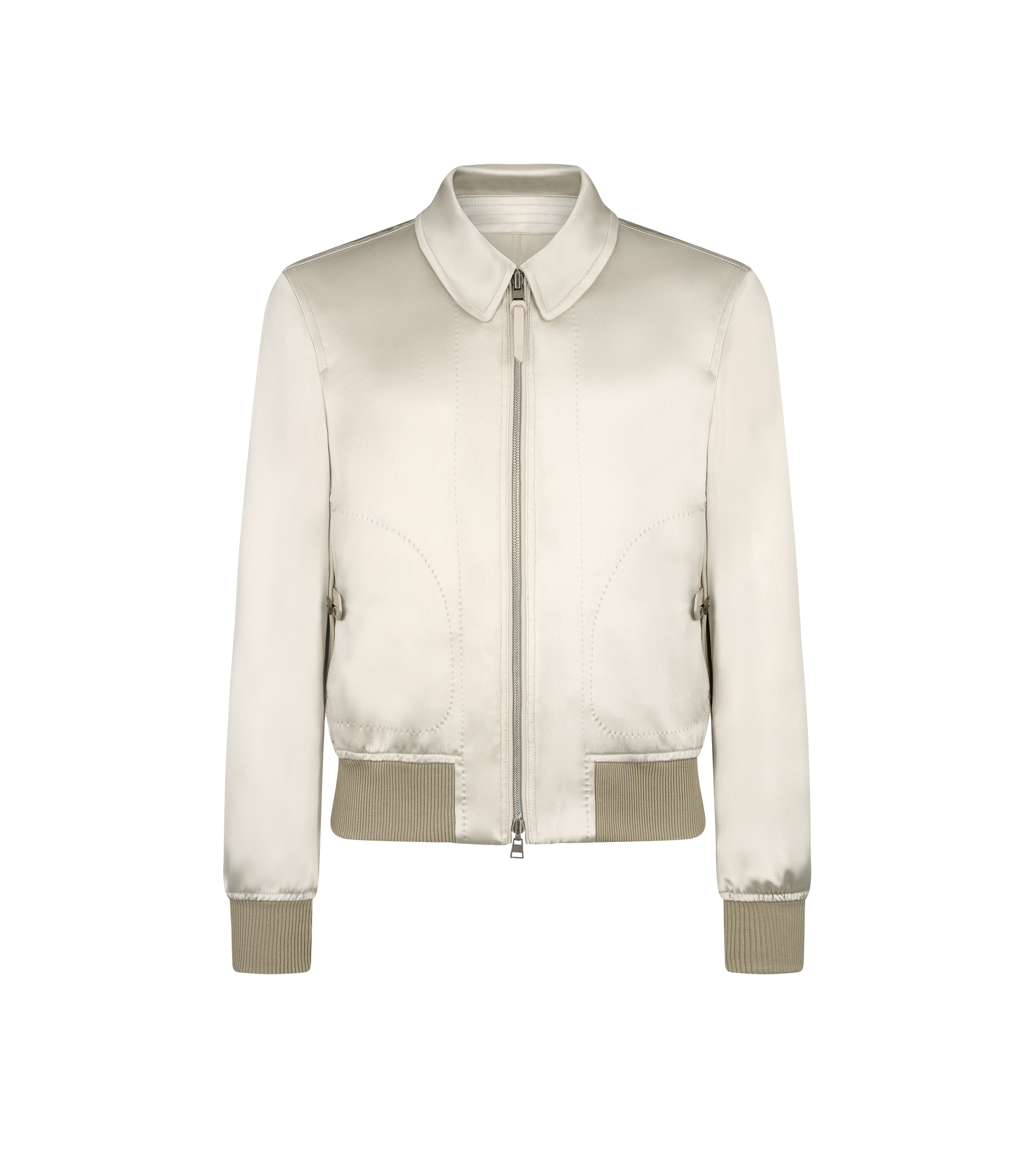 SILK SATIN REVERSIBLE BLOUSON | Tom Ford Fashion
