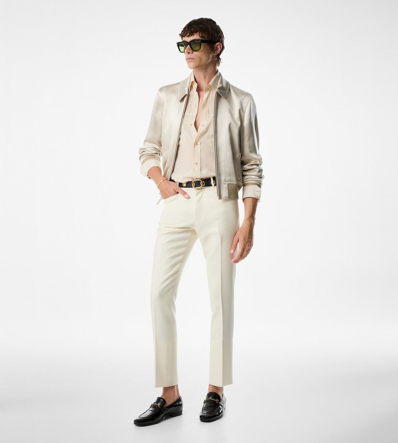 SILK SATIN REVERSIBLE BLOUSON | Tom Ford Fashion SILK SATIN REVERSIBLE BLOUSON | Tom Ford Fashion
