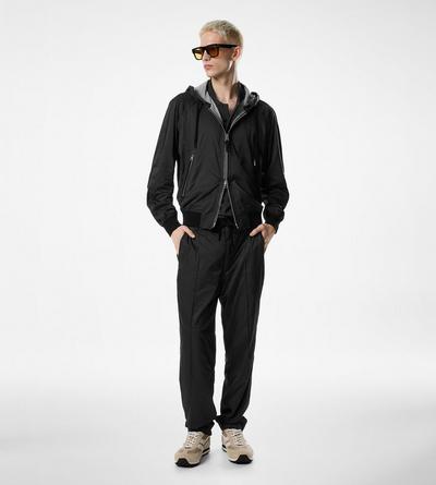 TOM FORD プルオーバーシャツ JERSEY LINED ZIP HOODIE | Tom Ford Fashion