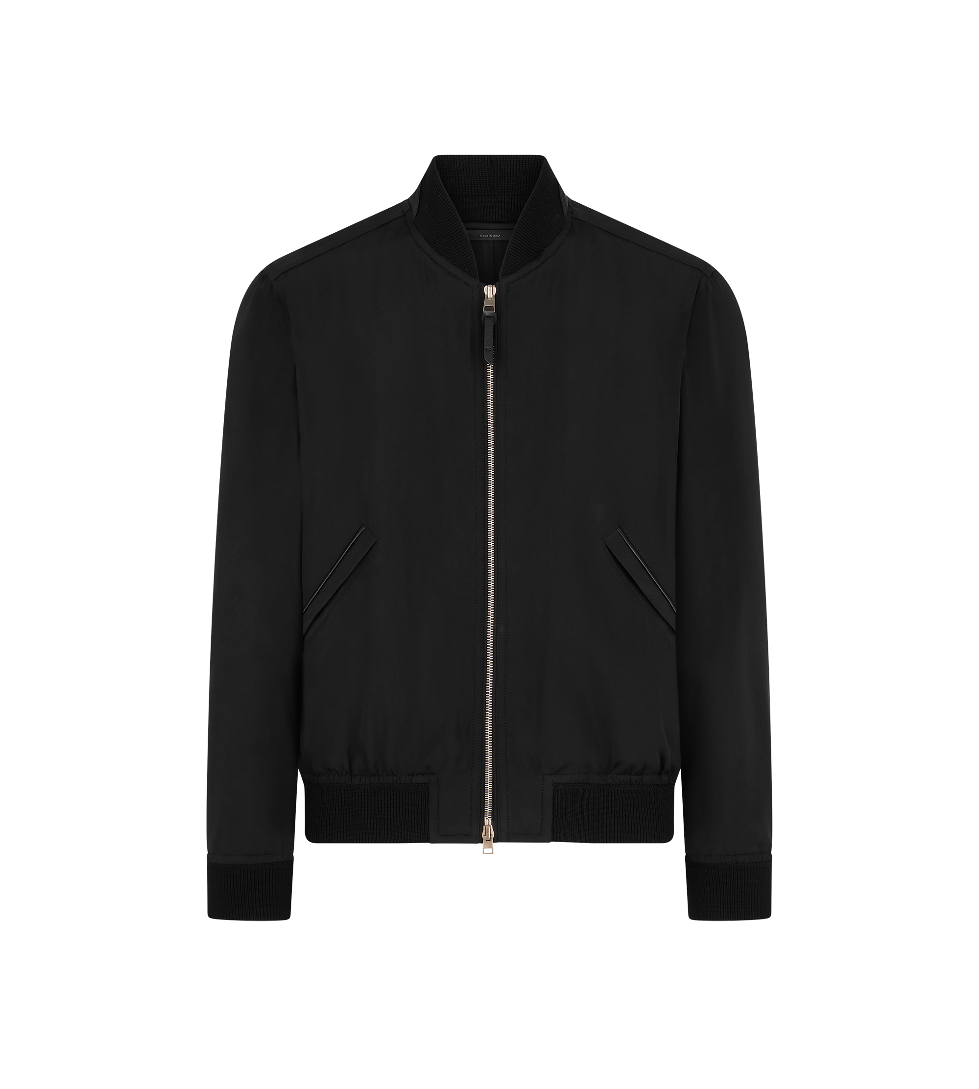 TECHNICAL SILK POPLIN LIGHTWEIGHT BOMBER