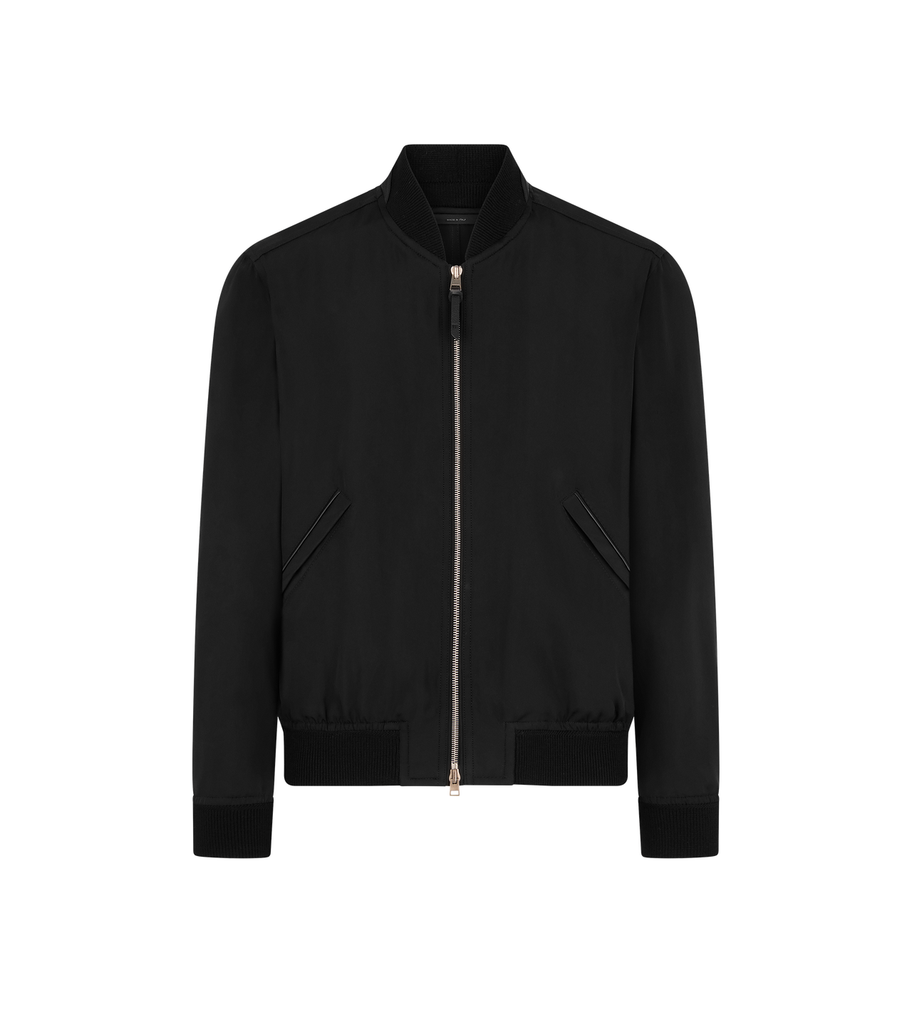 TECHNICAL SILK POPLIN LIGHTWEIGHT BOMBER image number 0