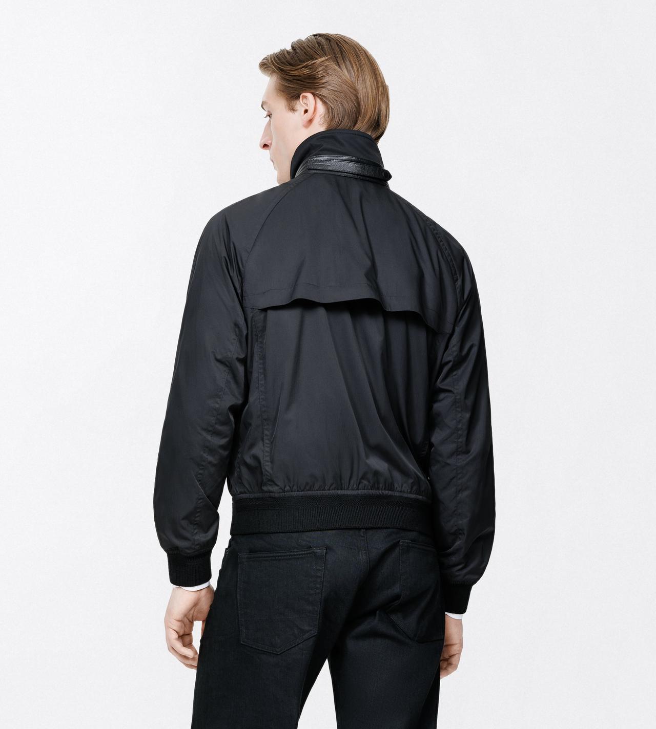 TOM FORD POLYESTER BLEND BLACK CASHMERE-LINED BLOUSON&nbsp;