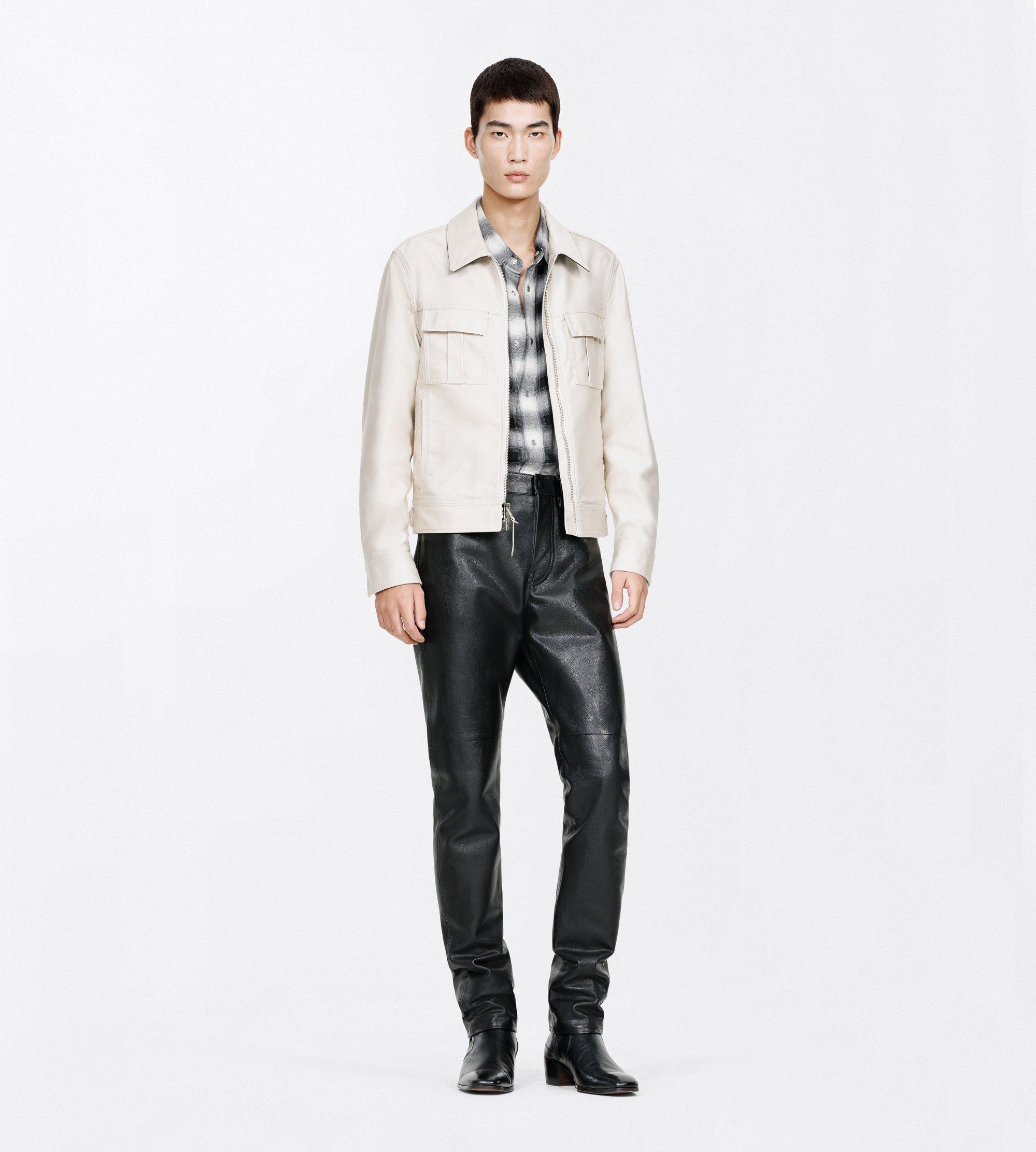 COTTON SATIN BLOUSON
