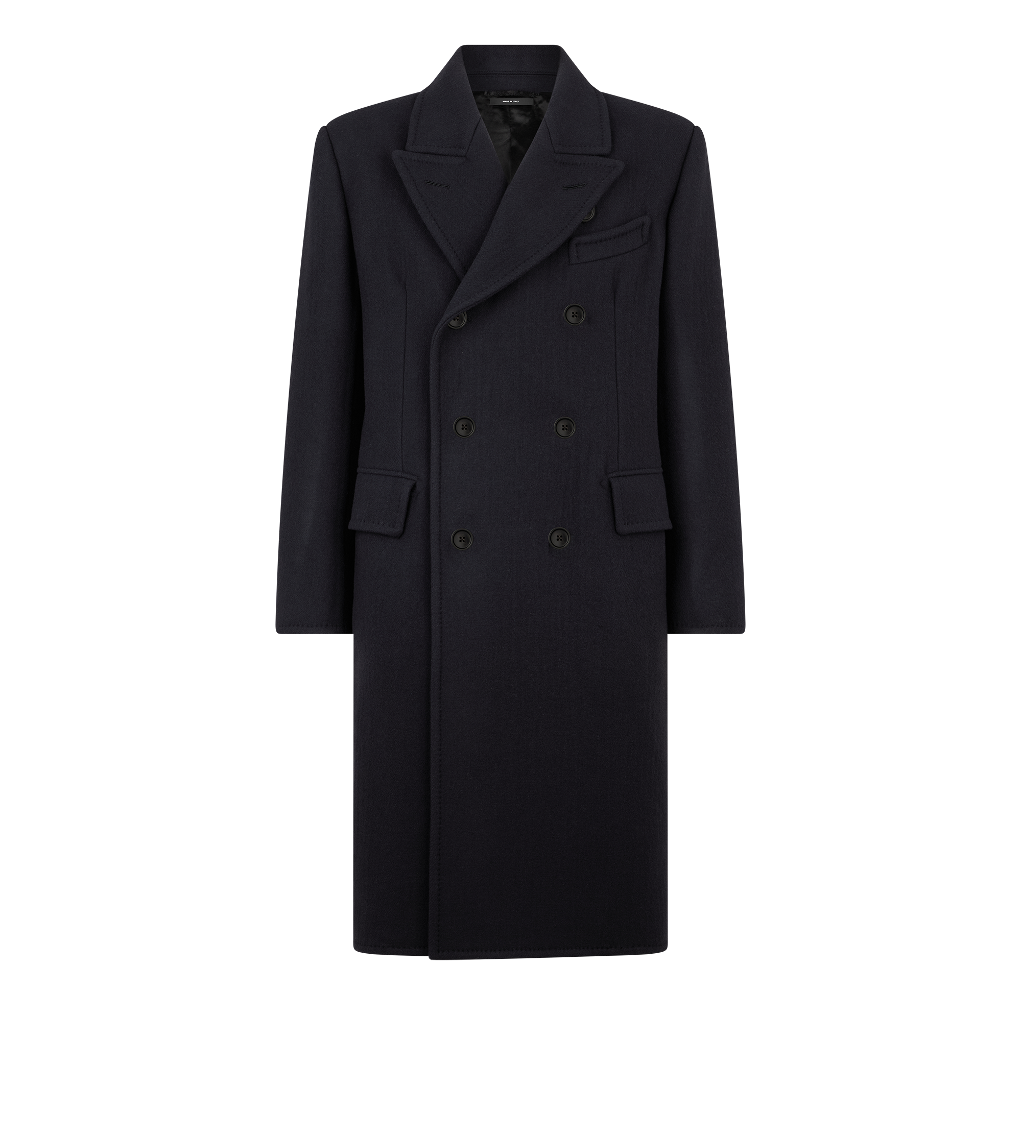 DOUBLE SPLITTABLE TWILL COAT | TOM FORD Fashion