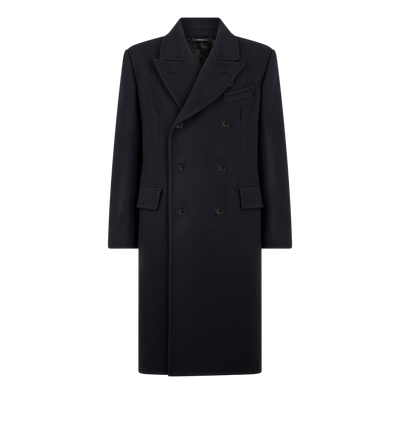 DOUBLE SPLITTABLE TWILL COAT image number 0