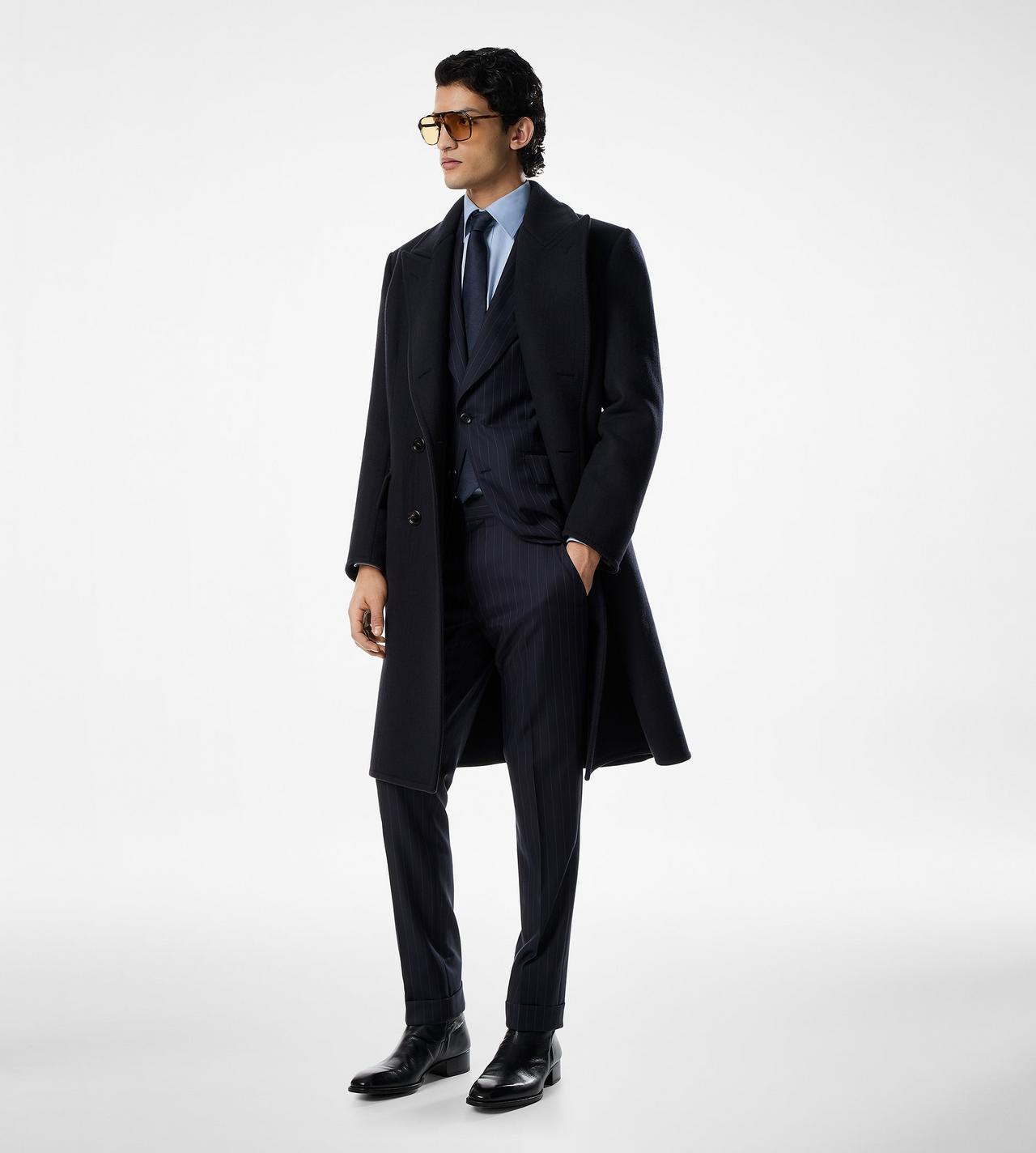 DOUBLE SPLITTABLE TWILL COAT image number 1