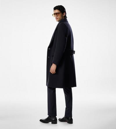 DOUBLE SPLITTABLE TWILL COAT image number 2