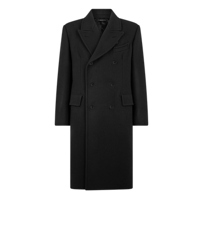 DOUBLE SPLITTABLE TWILL COAT image number 0