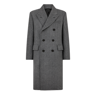 DOUBLE SPLITTABLE HERRINGBONE COAT image number 0