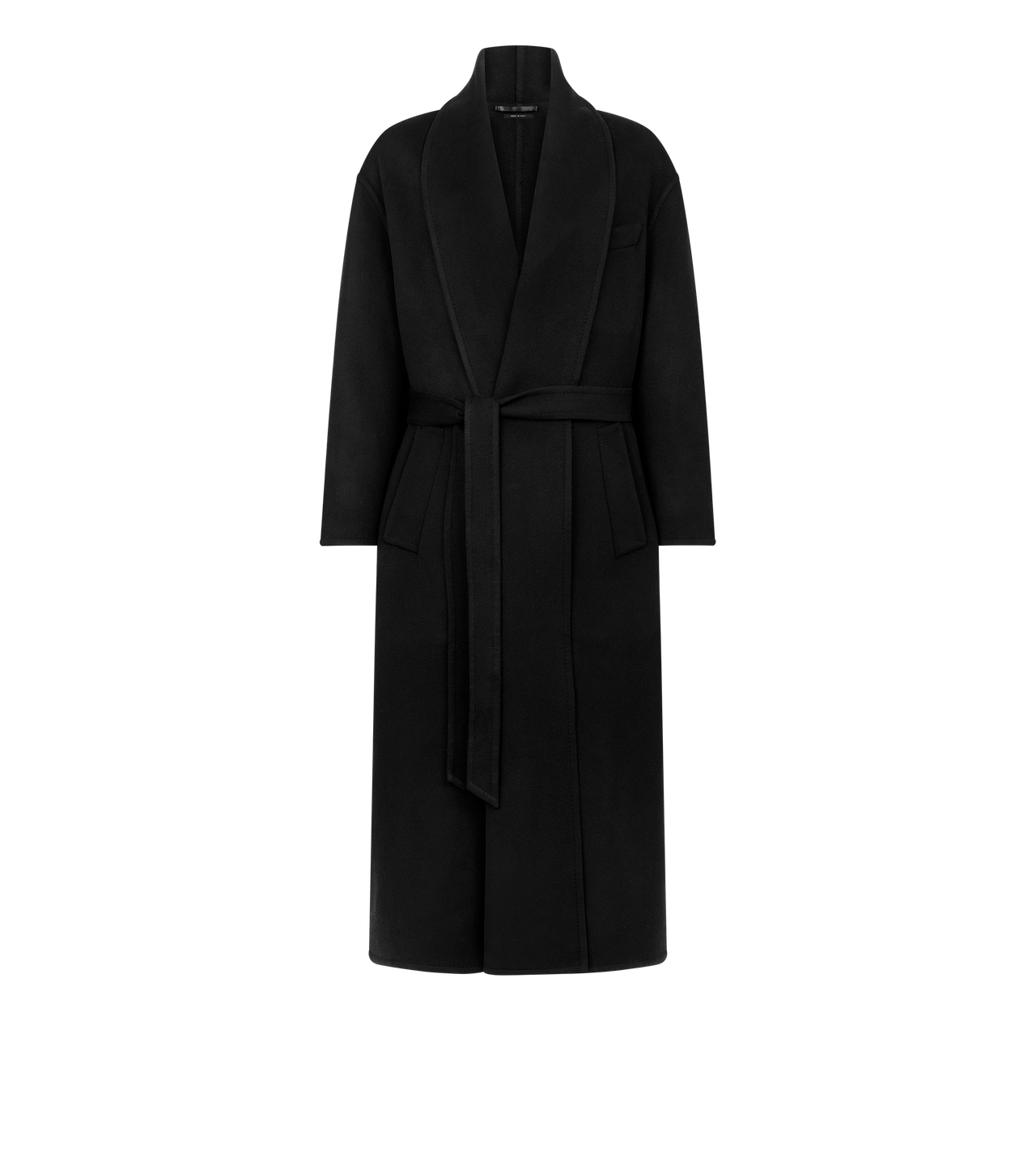 DOUBLE SPLITTABLE WOOL CASHMERE SHAWL COAT image number 0