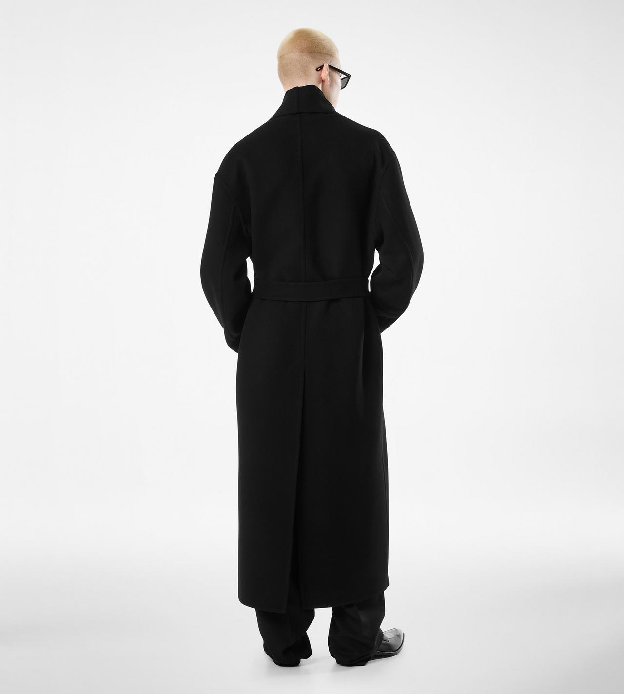 DOUBLE SPLITTABLE WOOL CASHMERE SHAWL COAT image number 3