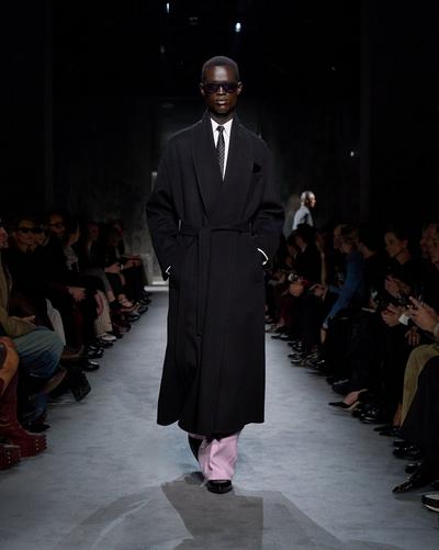 DOUBLE SPLITTABLE WOOL CASHMERE SHAWL COAT image number 4