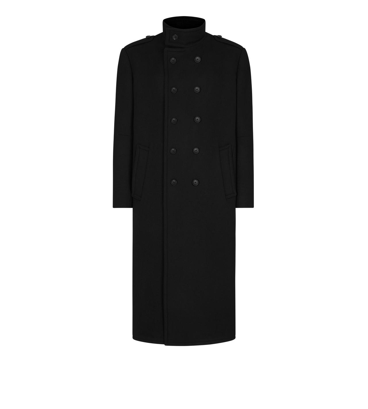 Melton wool hotsell blend coat