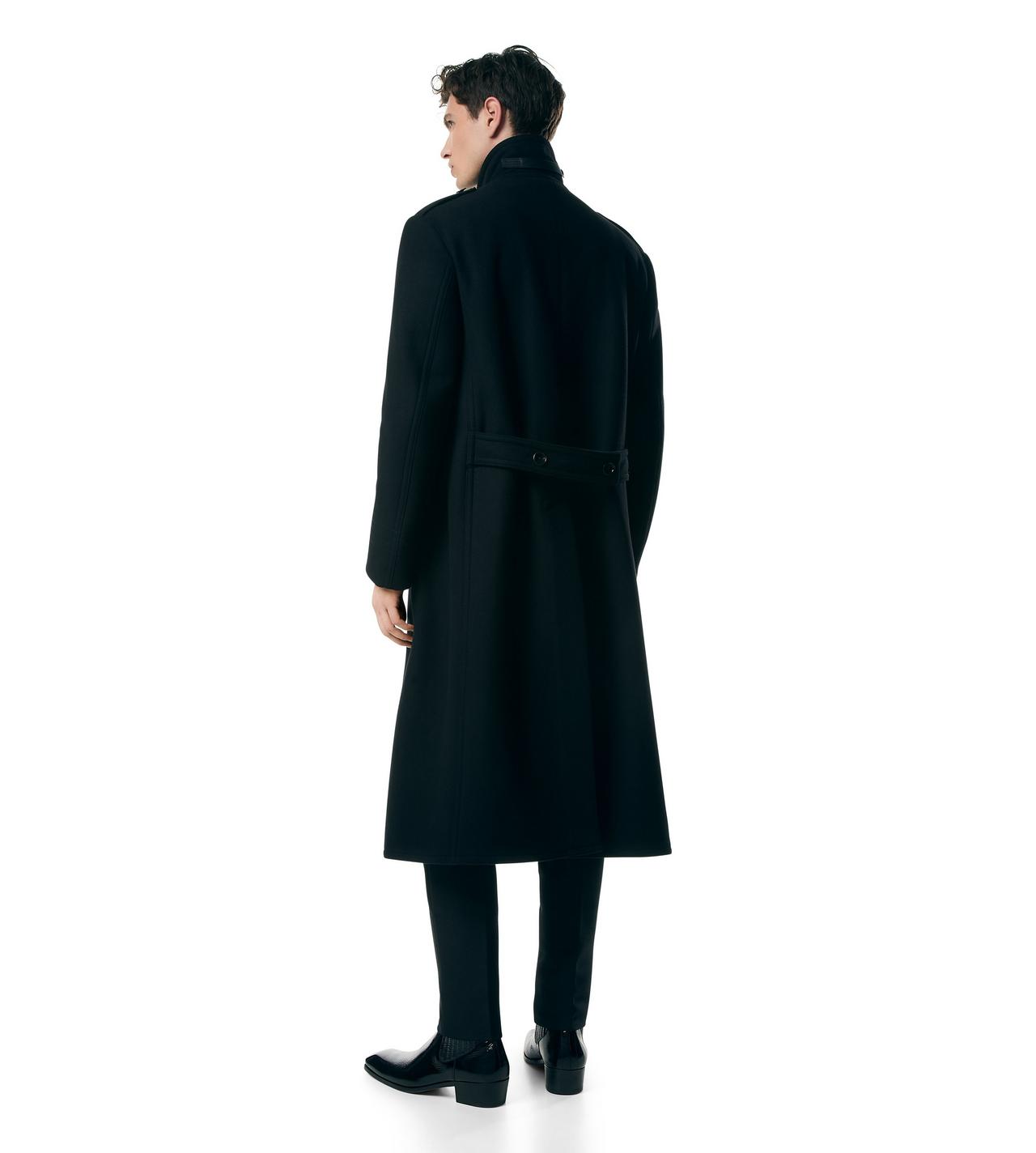 Melton clearance wool coat