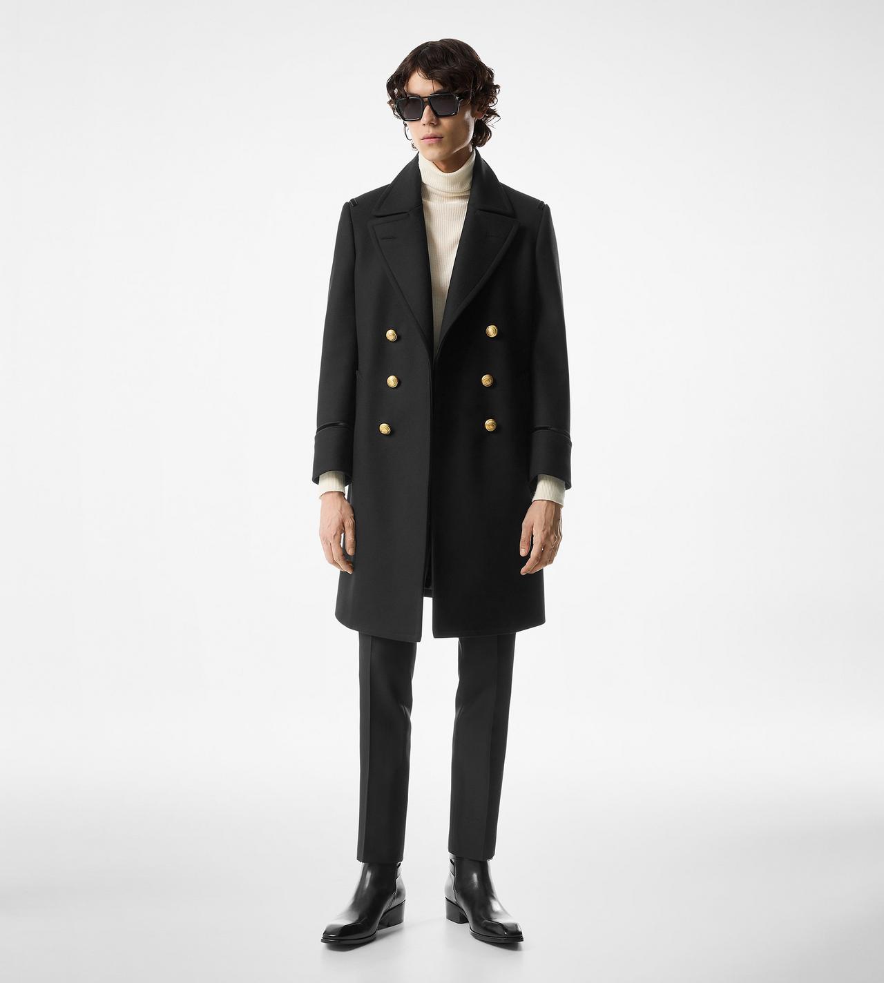 TWILL FELT COAT | Tom Ford Fashion