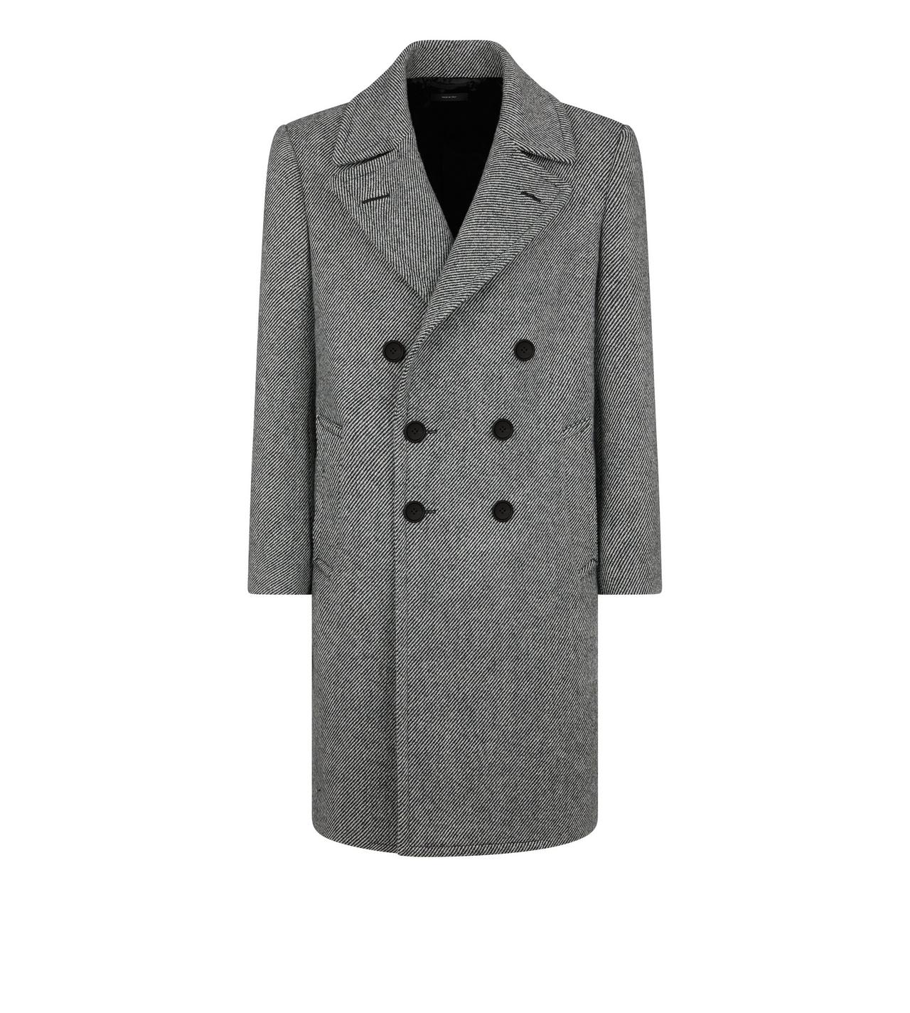 GRAPHIC TWILL COAT image number 0