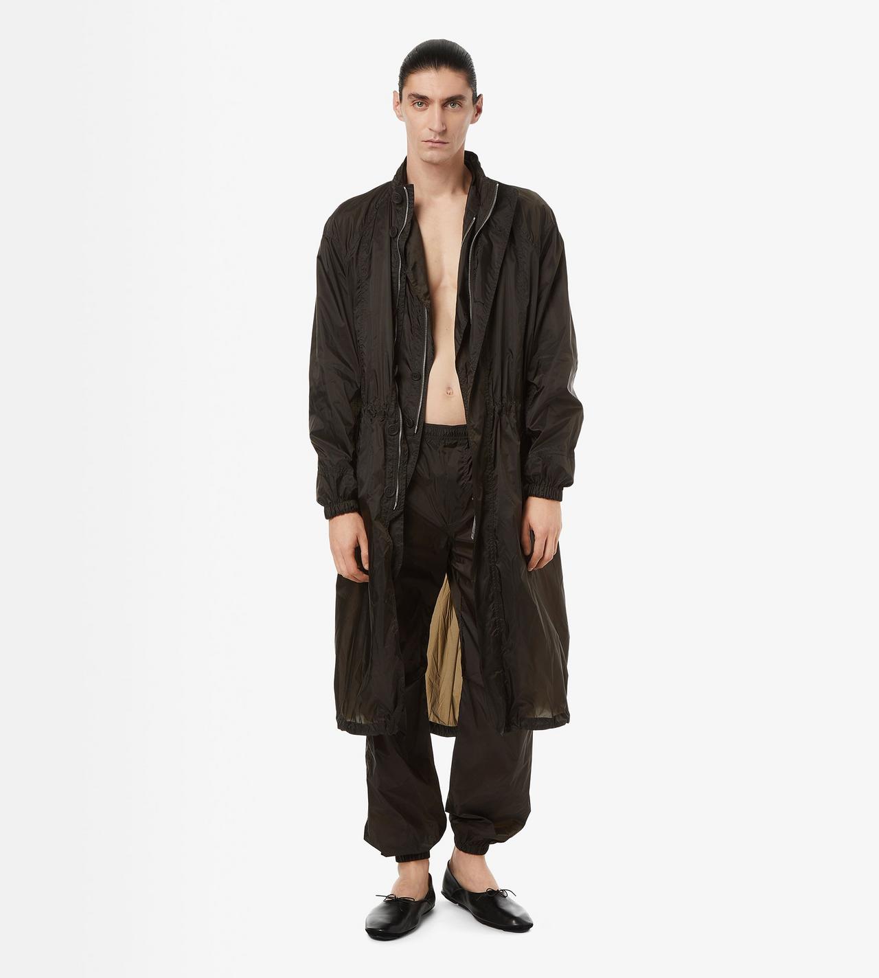 TOM FORD POLYAMIDE MAHOGANY EXTRA LIGHT NYLON RAINCOAT
