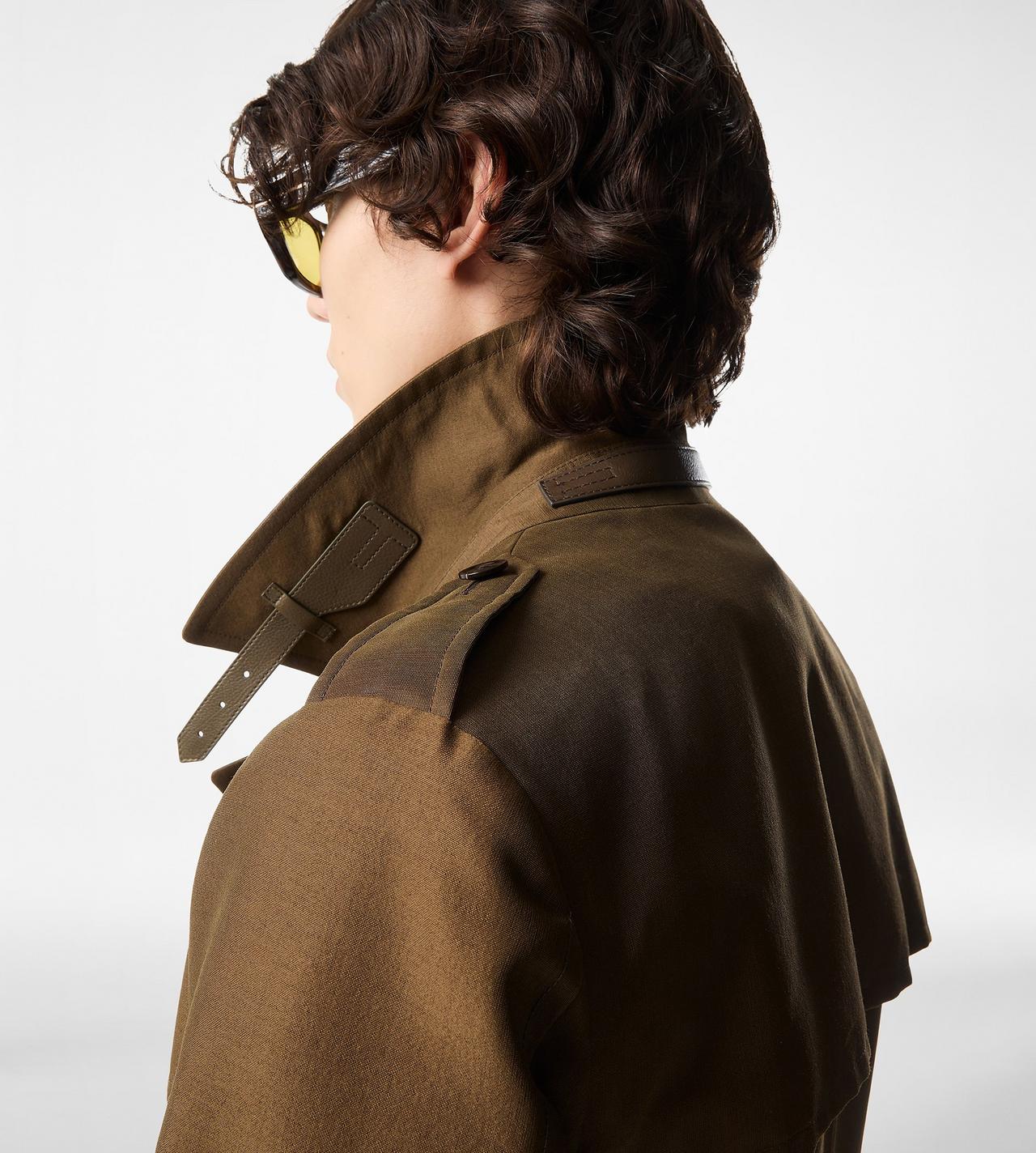 WOOL SILK FAILLE TRENCH COAT image number 1