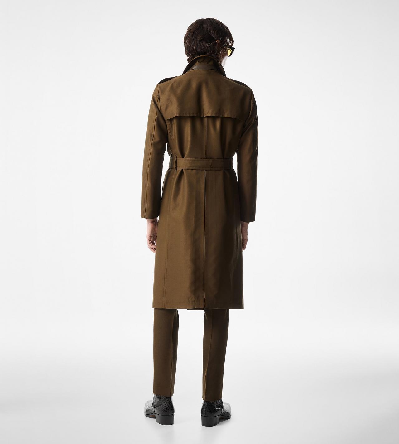WOOL SILK FAILLE TRENCH COAT | Tom Ford Fashion WOOL SILK FAILLE TRENCH COAT | Tom Ford Fashion