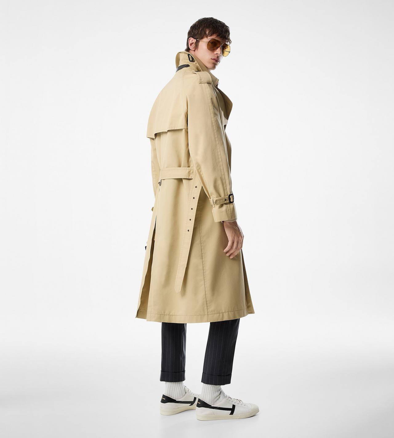 COTTON SILK TRENCH image number 2