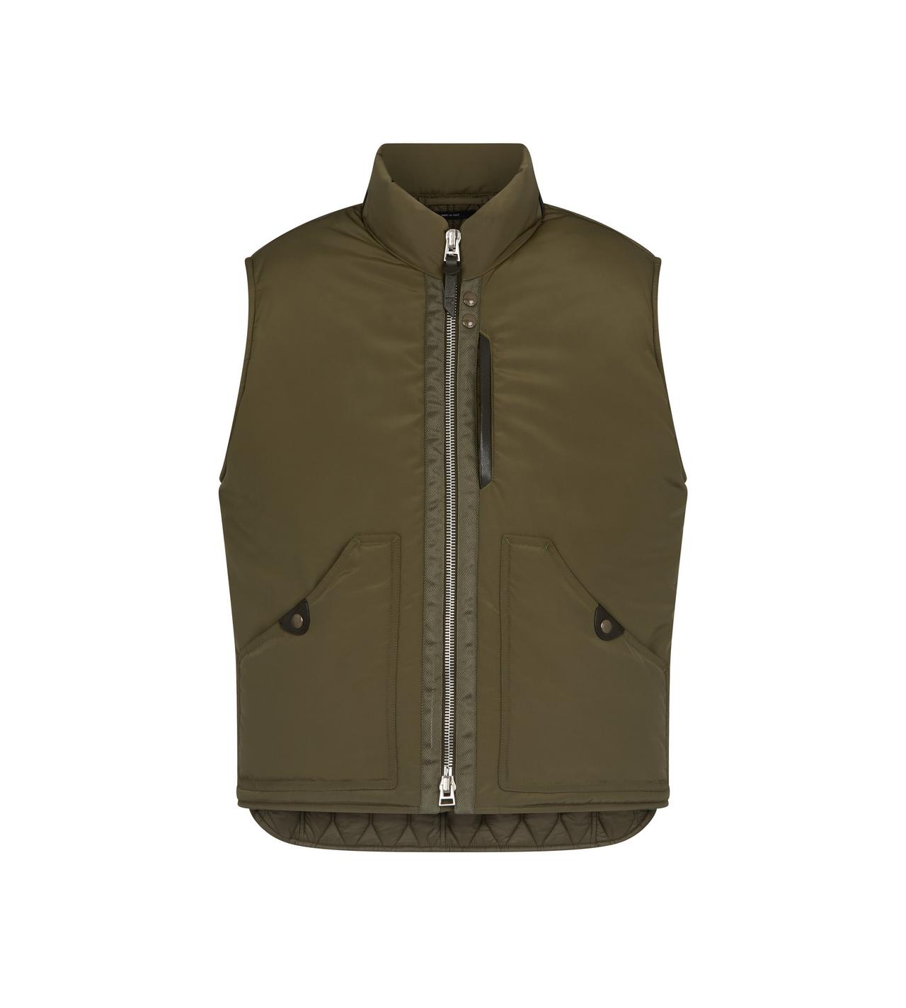 MICRO OTTOMAN QUILTED LINED GILET image number 0