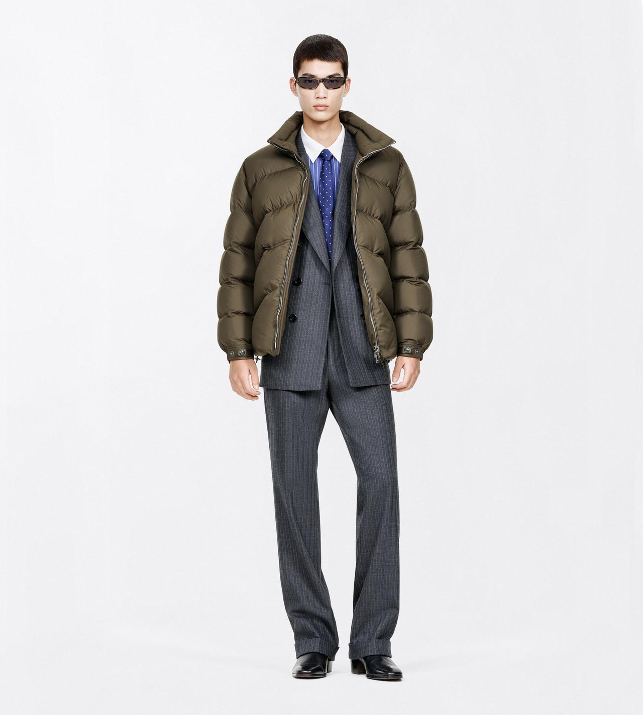 TOM FORD POLYESTER TEAK ULTRALIGHT DOWN PUFFER JACKET