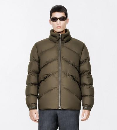 TOM FORD POLYESTER TEAK ULTRALIGHT DOWN PUFFER JACKET