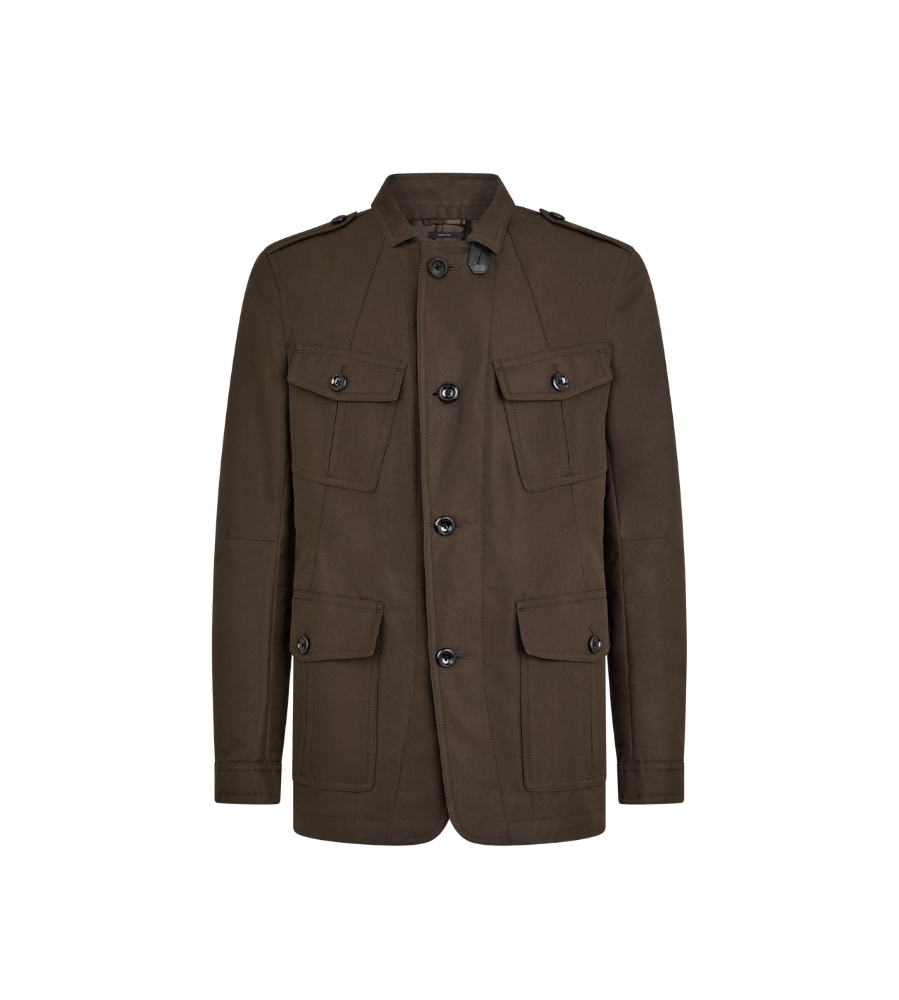 COMPACT NYLON MILITARY JACKET image number 0