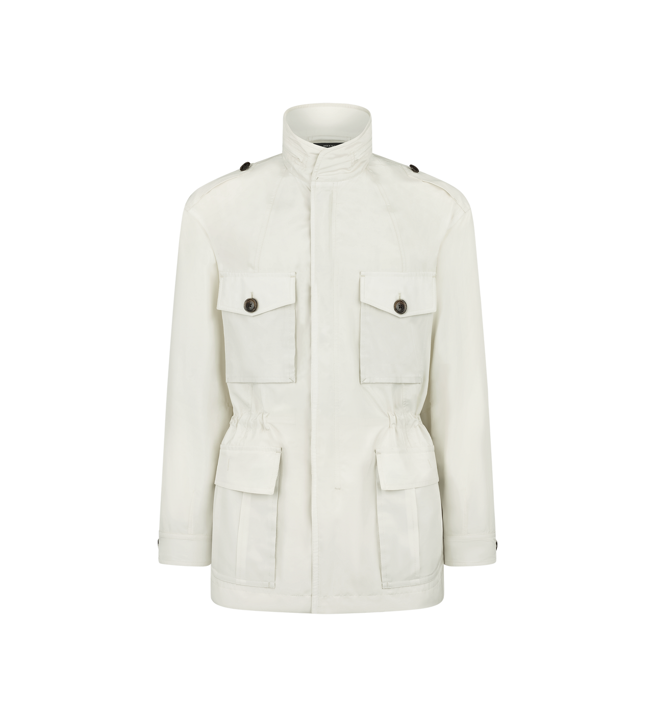 WASHED SILK POPLIN FIELD JACKET image number 0