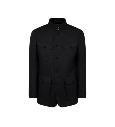 COMPACT NYLON MILITARY JACKET