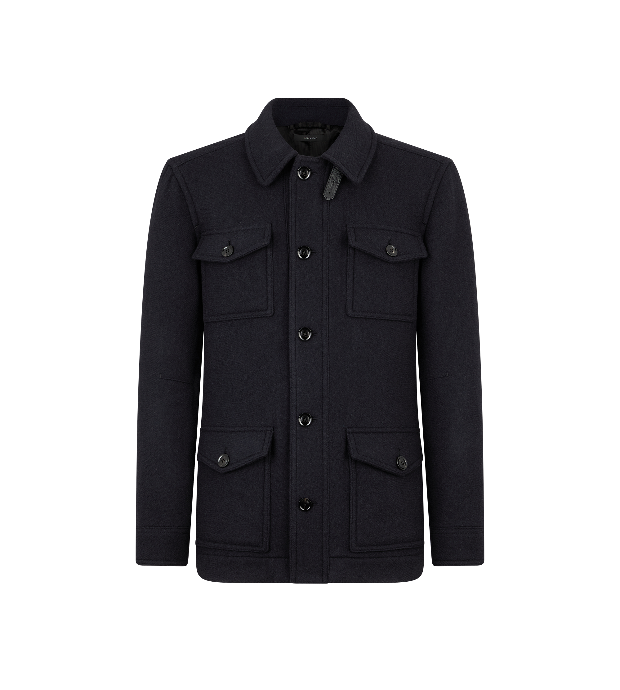 DOUBLE SPLITTABLE TWILL FOUR POCKET JACKET