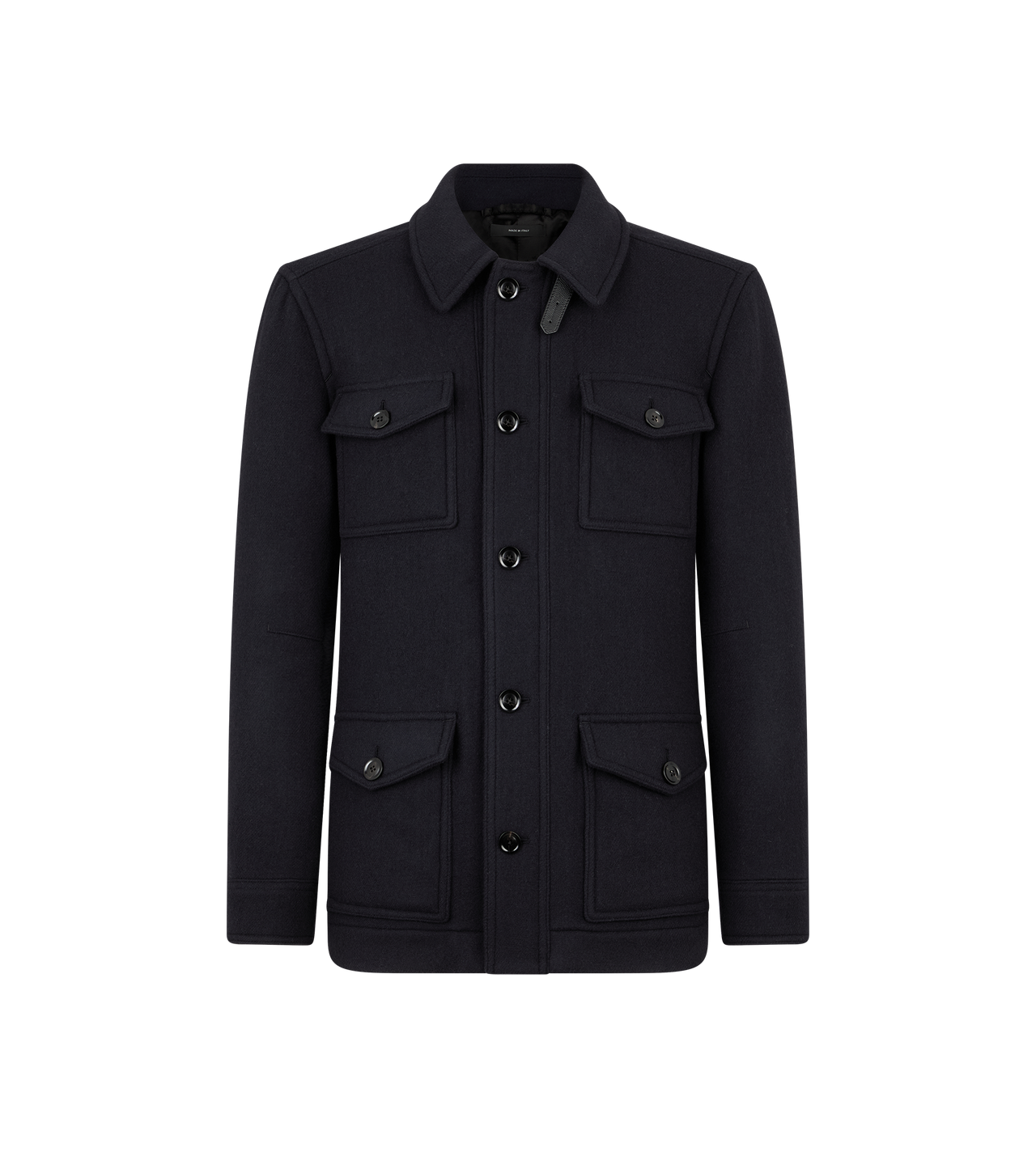 DOUBLE SPLITTABLE TWILL FOUR POCKET JACKET image number 0