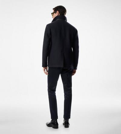 DOUBLE SPLITTABLE TWILL FOUR POCKET JACKET image number 2