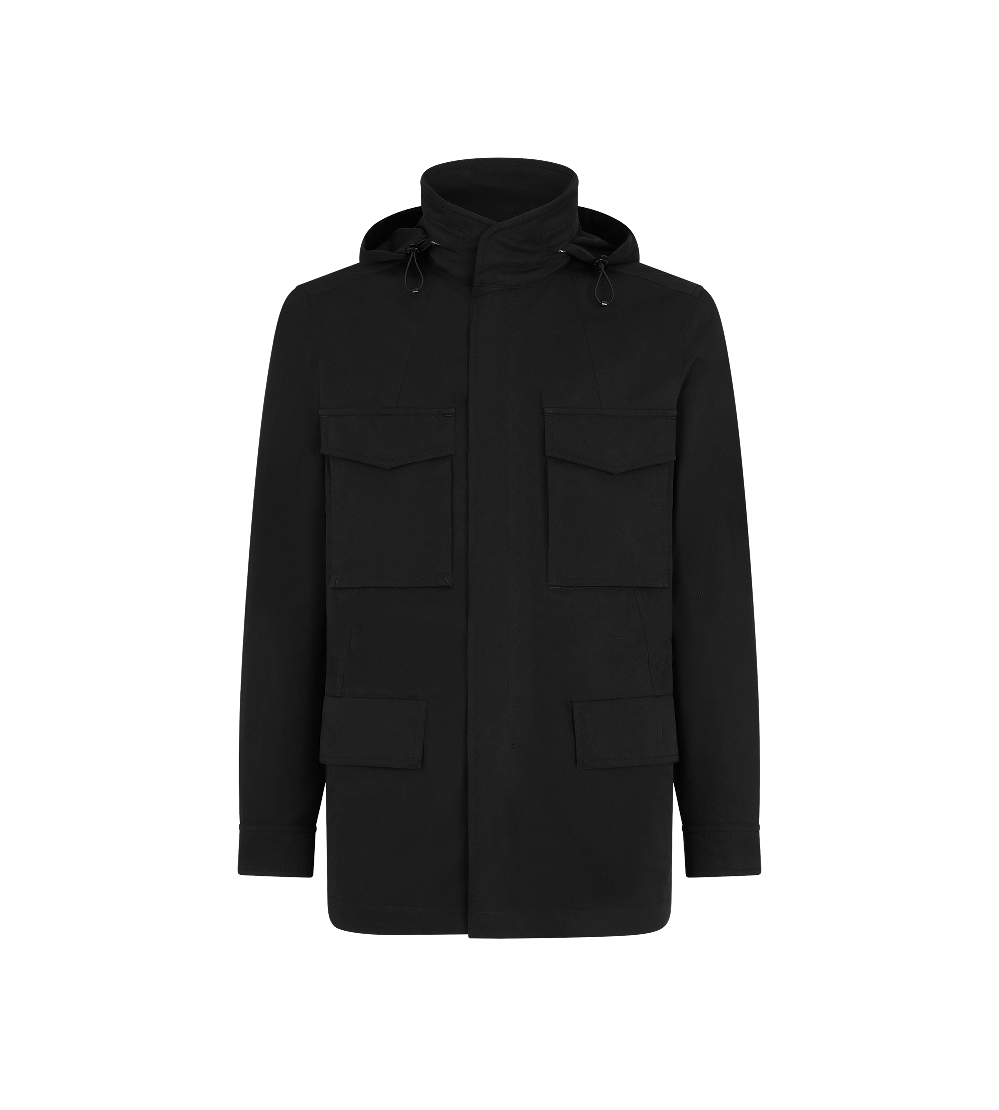 COTTON SILK REPS FIELD JACKET