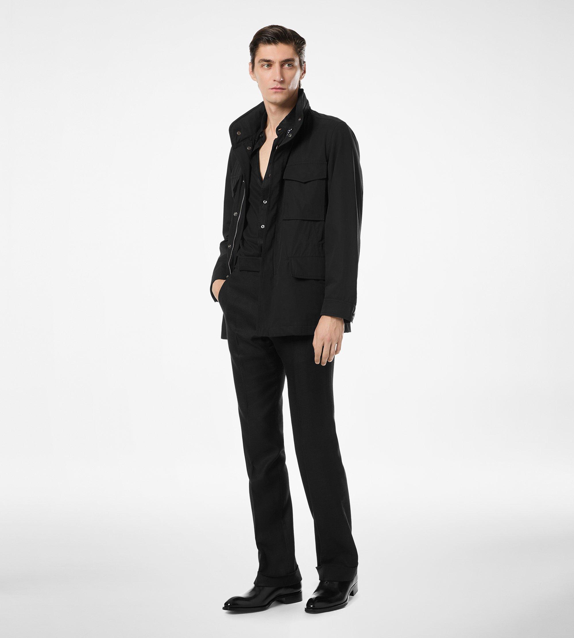 COTTON SILK REPS FIELD JACKET | TOM FORD Fashion
